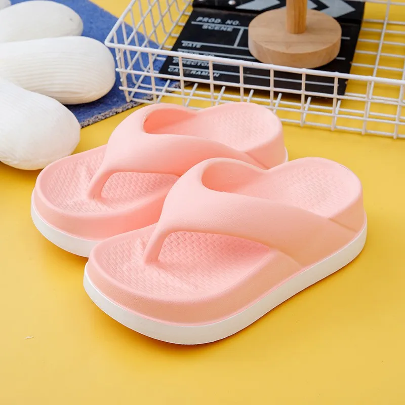 Mode dickbesohlte Flip Flops für Frauen lässig Eva Soft Outdoor Slides Strand Hausschuhe für Mädchen