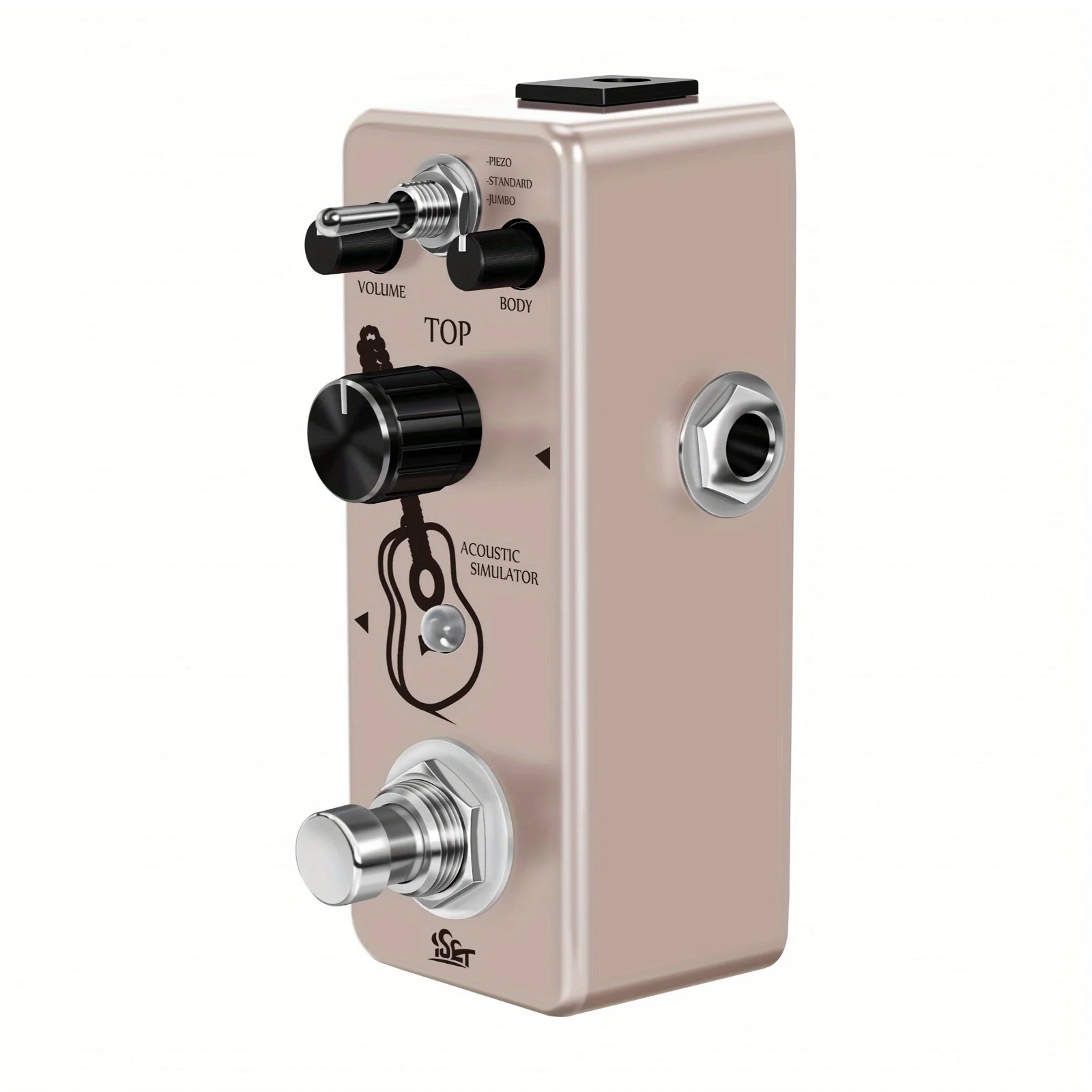 ISET AC Stage Gitarrenpedal Akustikgitarren-Simulator True Bypass