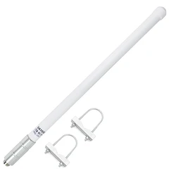 VHF Fiberglass Mobile Radio Antenna,2 Meter 136-174MHz Base Antenna So239 Connector for Ham Radio Device Mobile Transceiver