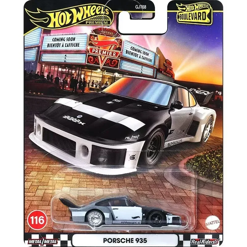 Hot Wheels Cars Boulevard 24 PORSCHE 935 91 BMW M5 ALFA ROMEO GTV6 3.0 Diecast Vehicle Model Cars Toys Boys Gift