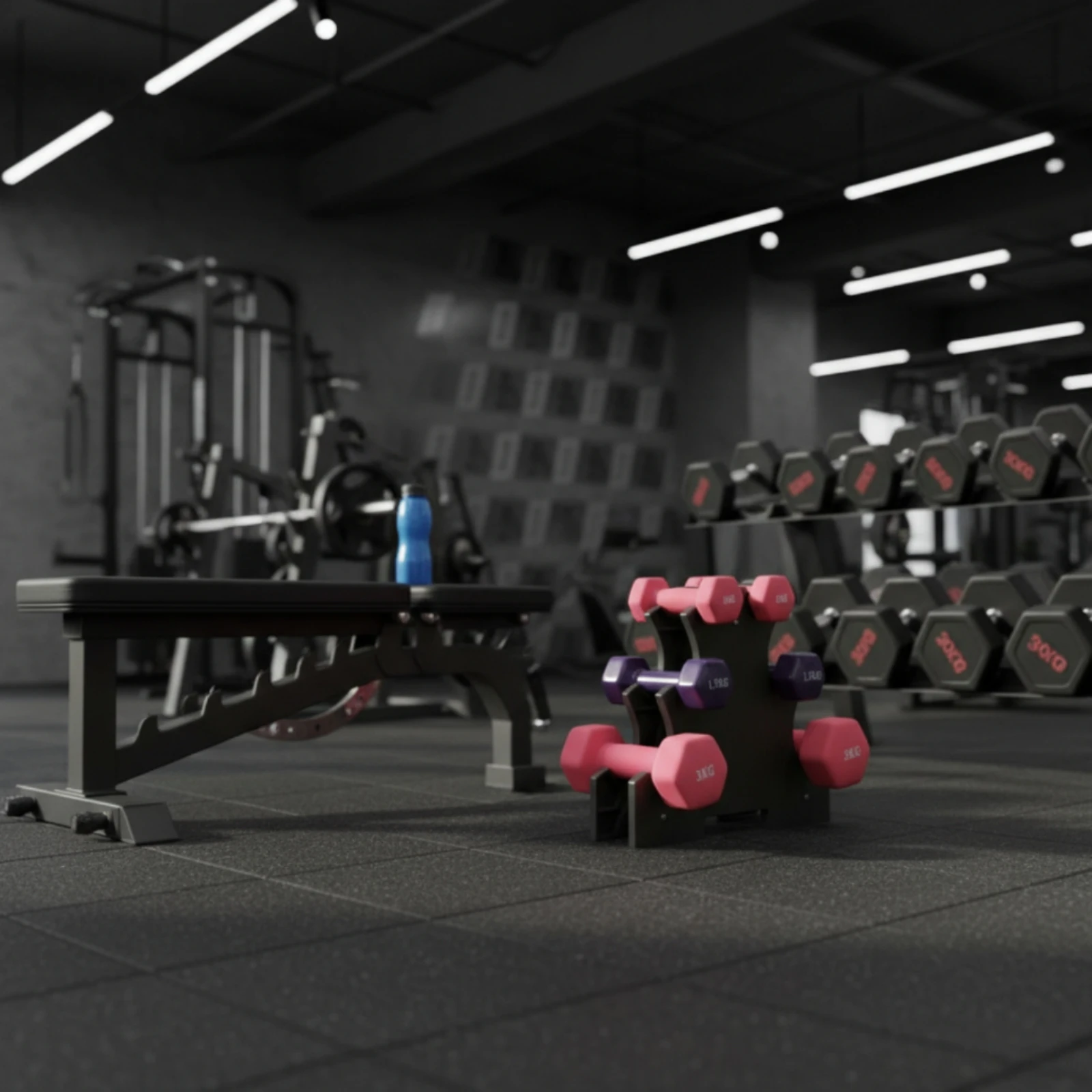 Supporto per manubri a tre liv - Home Gym Cost recensione e prezzo