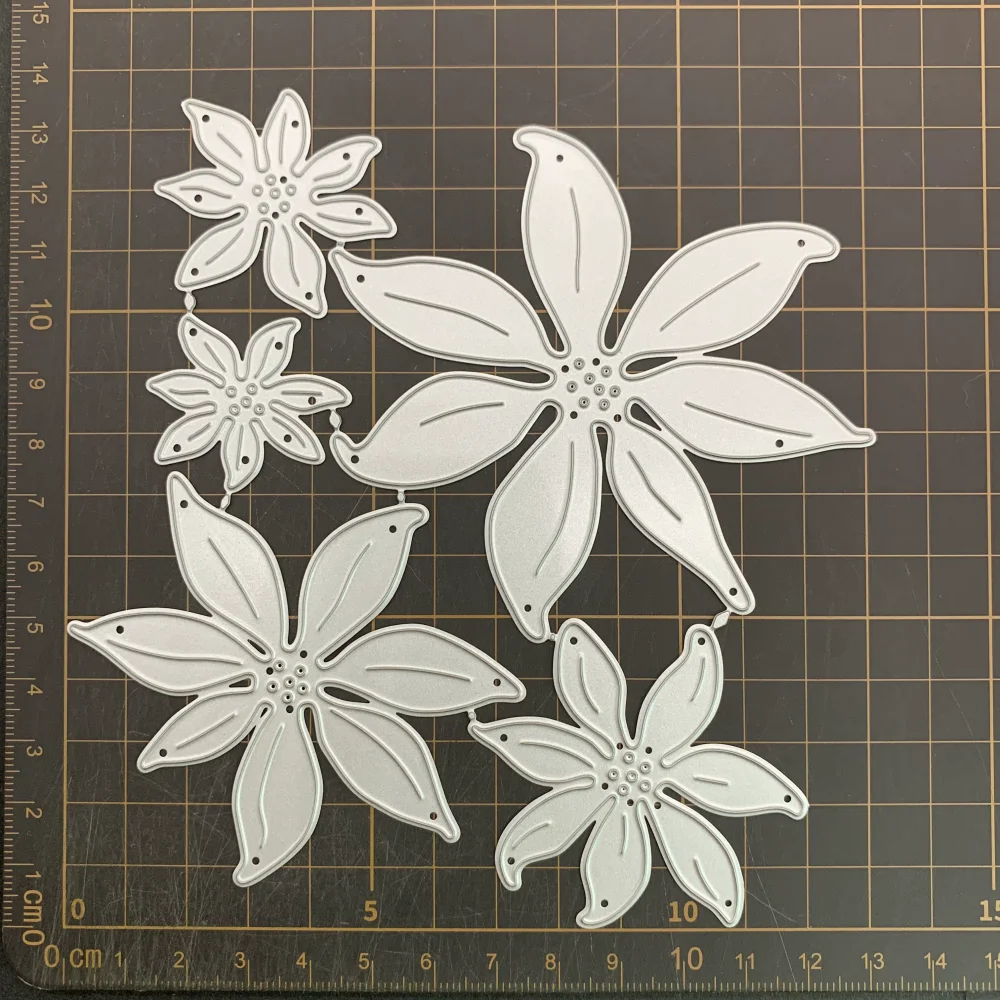 12 نوعا من زينة عيد الميلاد قطع معدنية يموت الإستنسل DIY بها بنفسك سكرابوكينغ الزخرفية النقش الحرفية يموت CutsTemplate #5