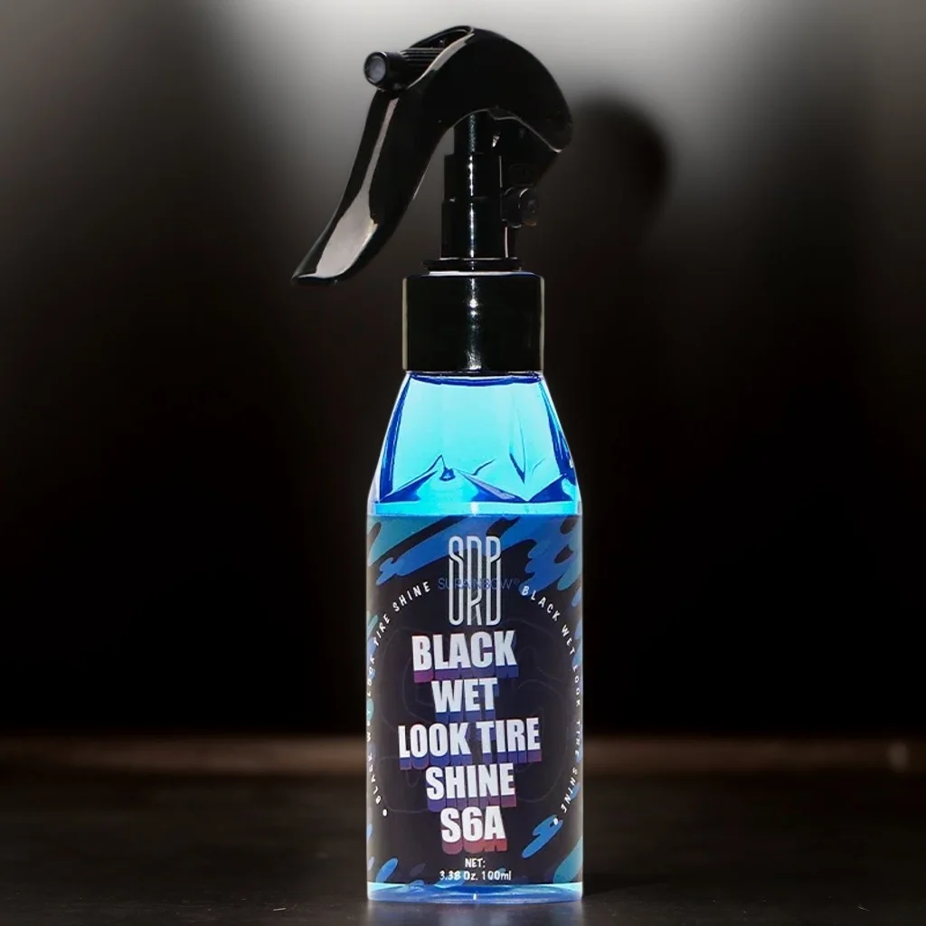 

​​Black Wet Look Tire Shine Dressing - Ultra-Gloss Finish for Cars, Trucks & Motorcycles​​