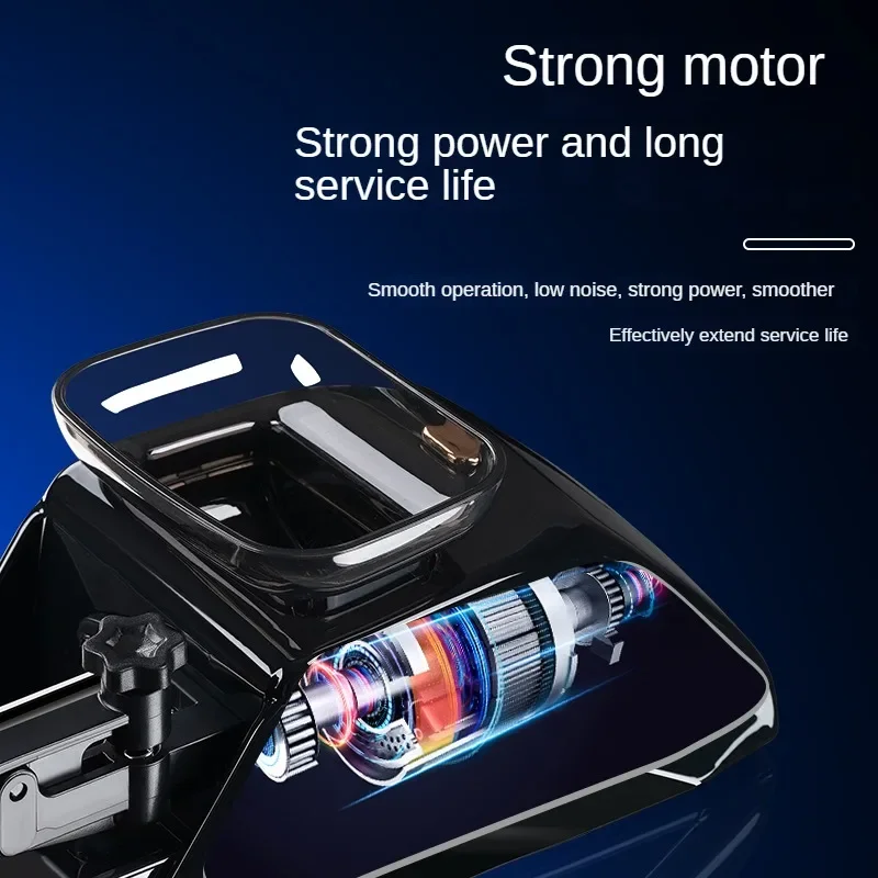 New High-power Electric Cigarette Rolling Machine 304 Stainless Steel Pipe Tobacco Roller Filling Maker with Detachable Tray