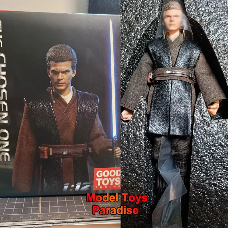 

Anakin Skywalker 6-Inch Action Figure 1/12 Scale Collectible GOOD Toys DG001 Star Wars Series Soldier Model Toy for Men