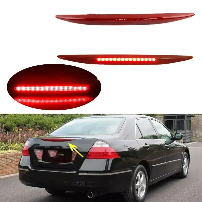 LED High Level Brake Stop Light Rear Tail Reflector Signal Lamp for Honda Accord sedan 7th 2006-2007 Additional Brake Light