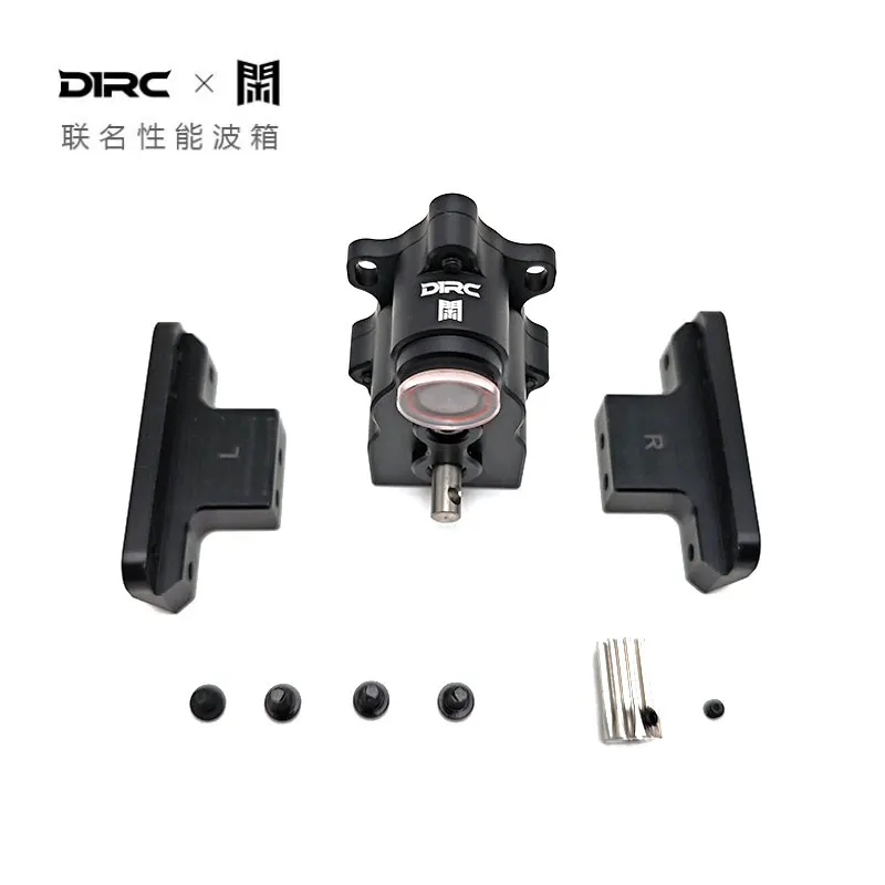 Vertical Gearbox LCG Low Center of Gravity&High Performance for 1/10 RC Crawler Car TRX4 Defender AXIAL SCX10 RC4WD 540 Motor