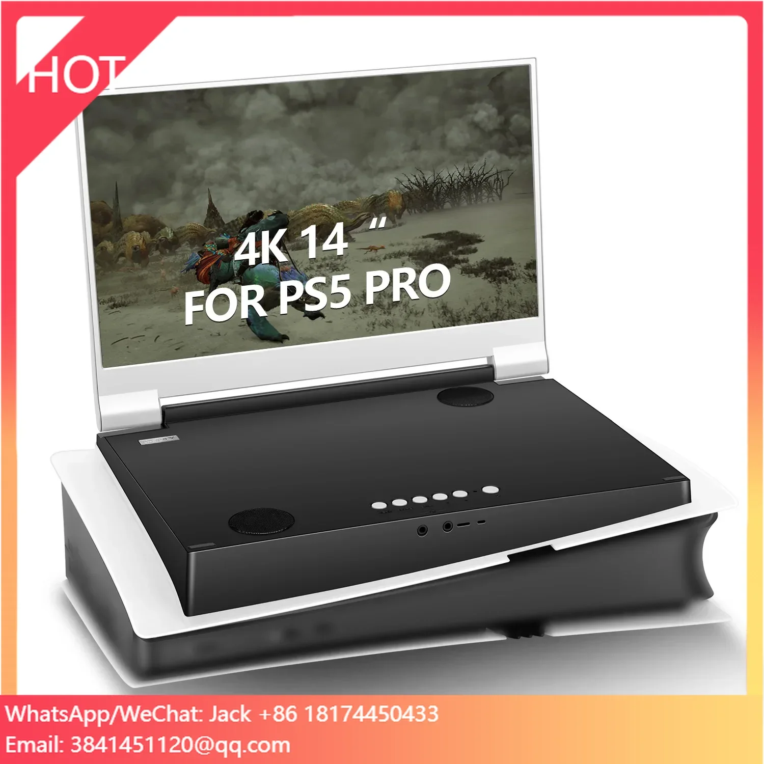 

G-Story 14/15.6 Inch Portable Gaming With 2 Stereo Built-in Speakers Excellent Outplay For PS5 IPS LCD Panel