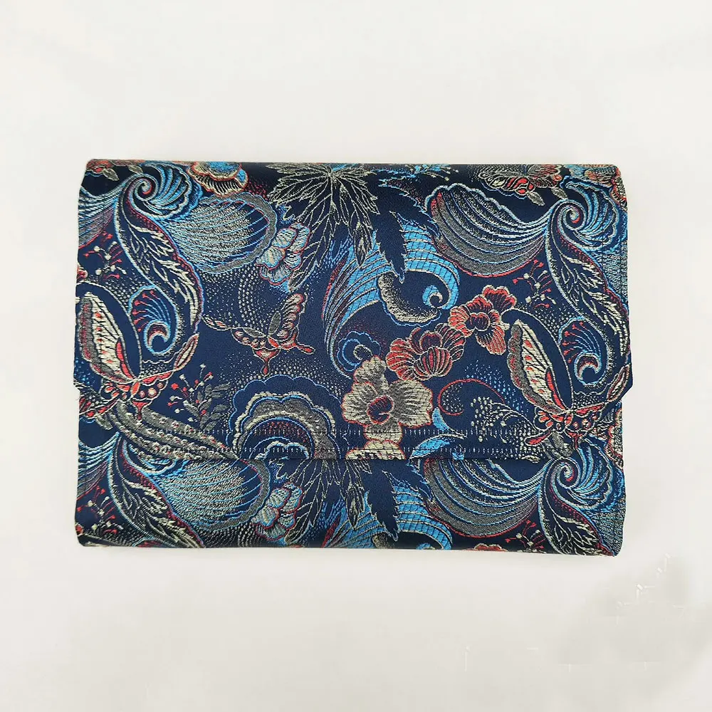 High Quality Hand Made Brocade Pen Case, Flip Type 10 Hole Pen Case Flip Type. 0010A