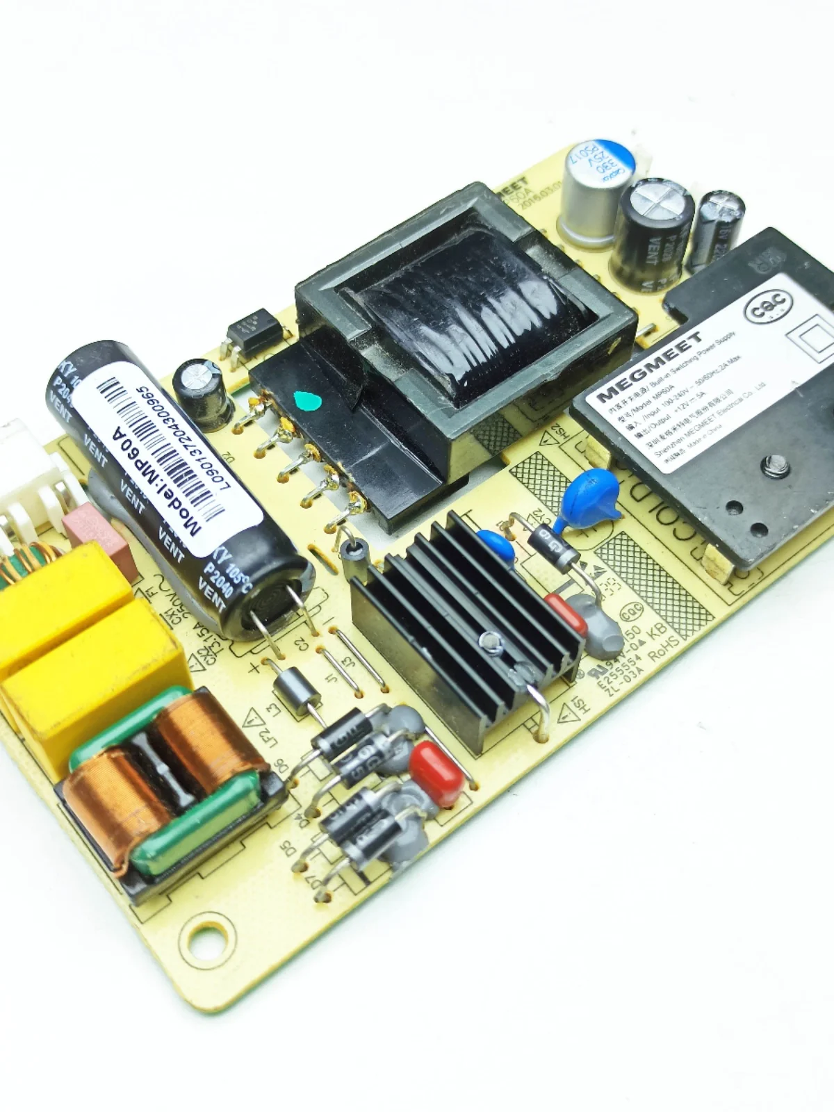 MEGMEET Power board MP60A MPK60B 12V5A Suitable for commercial display advertising machine industrial control medical equipment