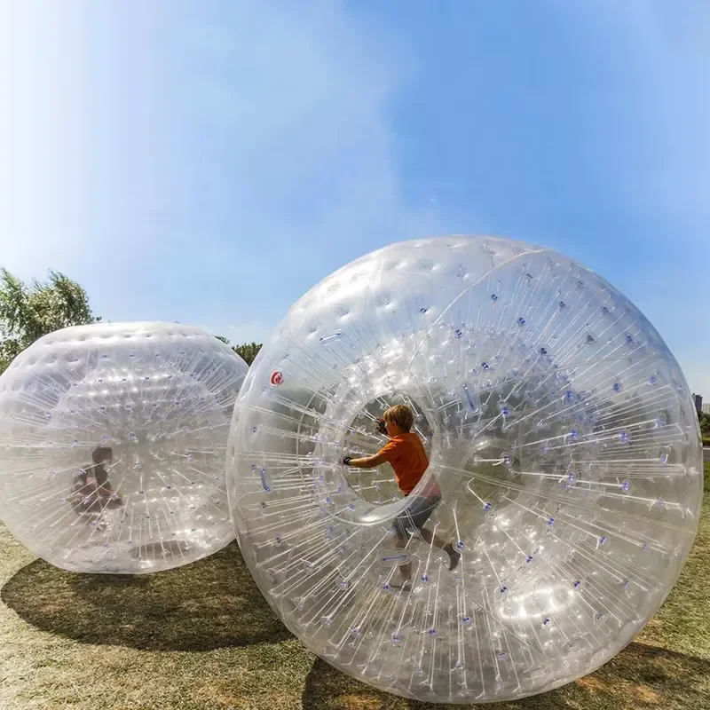 2024 New Factory Custom High Quality TPU Giant Inflatable Hamster Adults Body Grass Zorb Ball for Sale