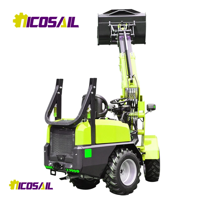 

Telescopic loader fully hydraulic four-wheel drive telescopic arm mini loader for sale