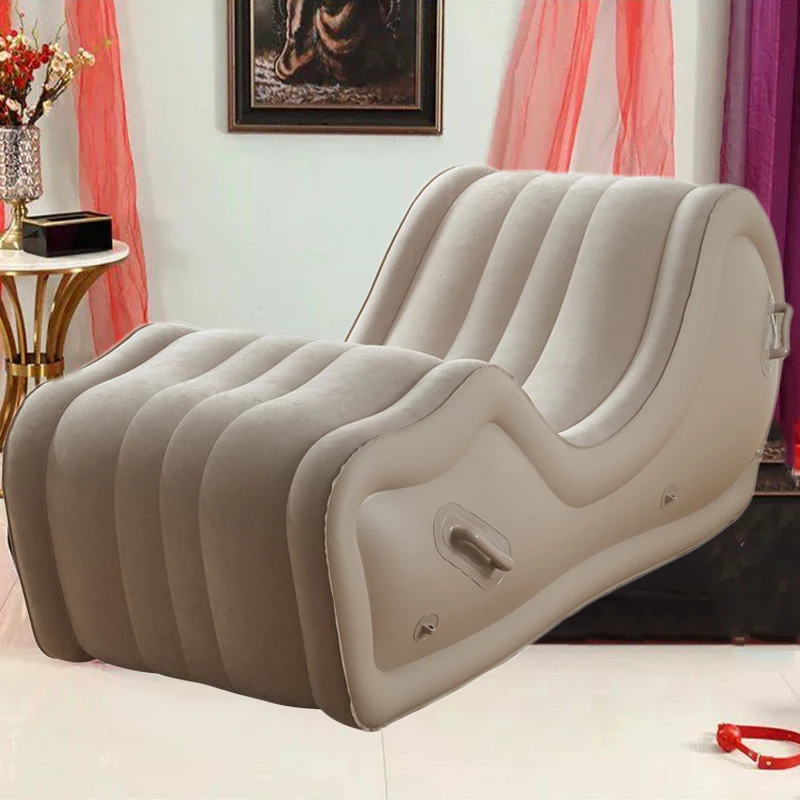 Couple Games Inflatable Sex Sofa Bed Chaise Living Room Furnitures for Tantra Sofa Air Rocking Seat Bdsm Toys Love Chair Sextoys