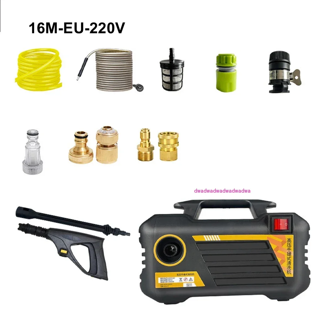 3000W Electric High Pressure Washer Portable Powerful Car Wash Gun 220V/110V Home&Car Wash Cleaning Machine For Garden Washing