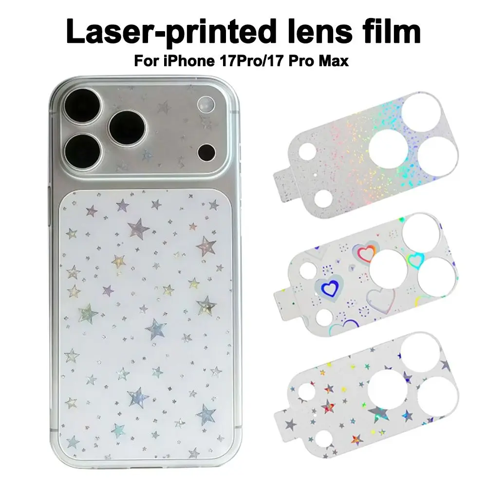 

Full Cover Lens Protective Film HD Clear Anti-Shatter Back Screen Protector Clear Anti Scratch for iPhone 17 Pro Max 17Pro