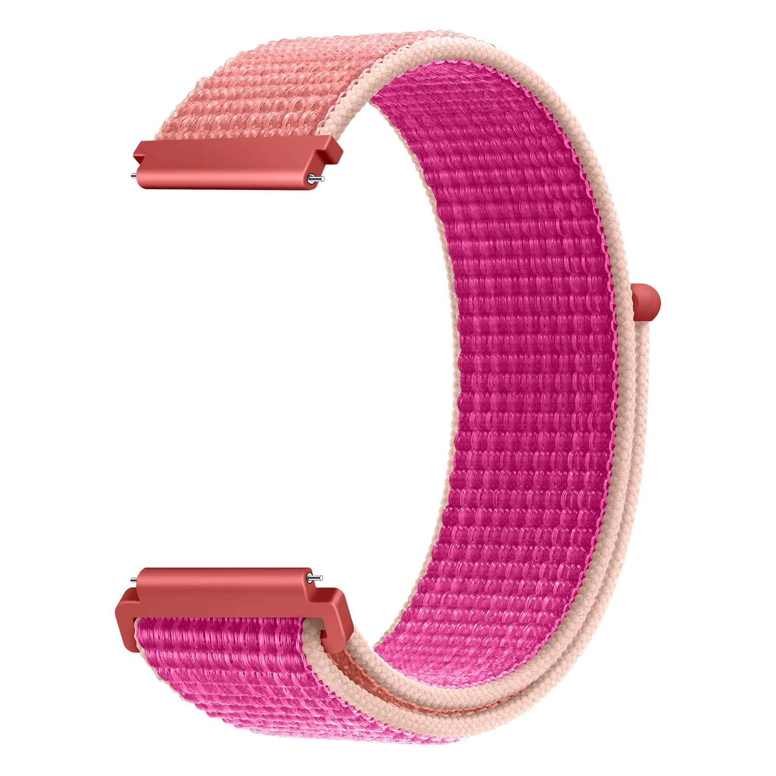 Nylon-Schlaufenarmband für Amazfit Bip 6/5/GTS 4/3/2/2e/Mini/GTR 42 mm/47 mm/GTR 4/3 Pro Sport 20 mm/22 mm Armband Amazfit Active 2 Band