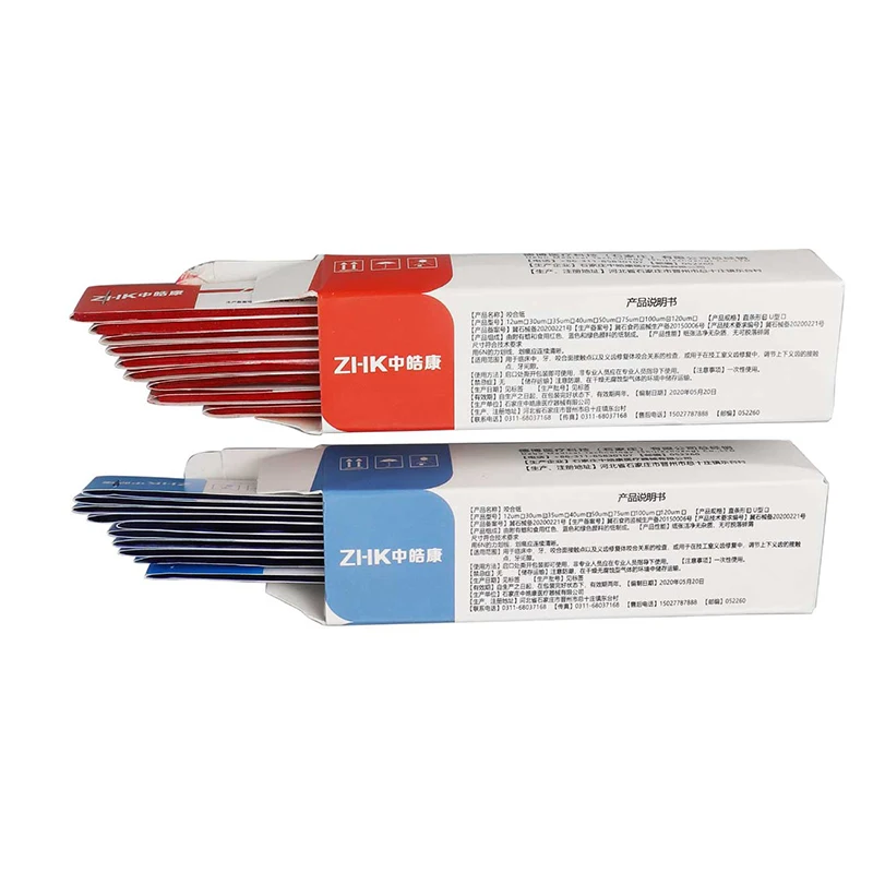 200/400 Sheets Dental Lab Articulating Paper 30/100µm Blue Red Occlusion Paper Oral Teeth Care Dentist Occlusal Strip Materials