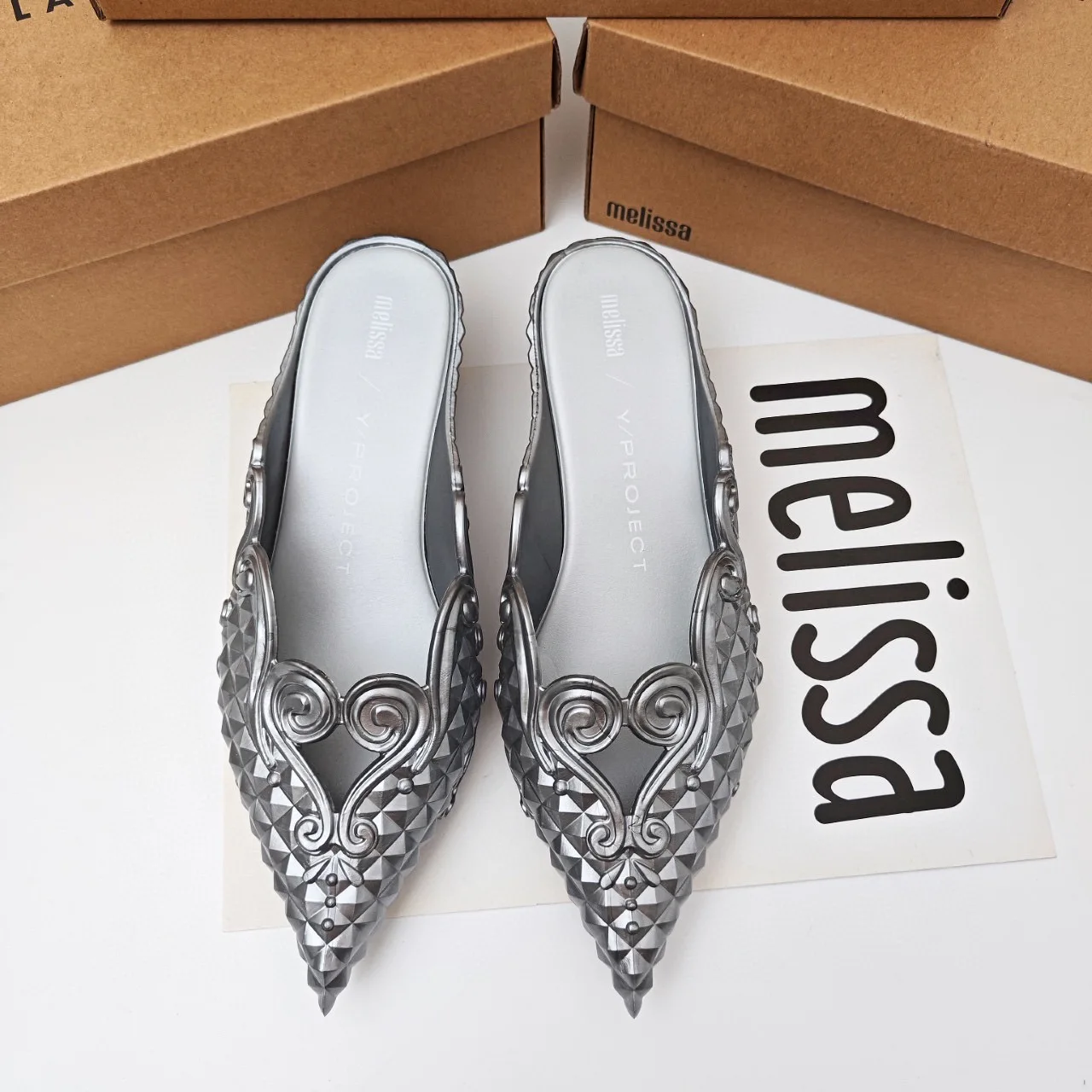 Melissa 2025 Nieuwe Stijl Top Kwaliteit Vrouwen Mode Hoge Hakken Platform Slippers Dames Jelly Schoenen Meisje Klassieke Zomer Slipper