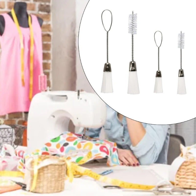 Herramienta práctica para limpiar piezas cepillo limpieza para máquina coser, mantenga su máquina en excelentes para