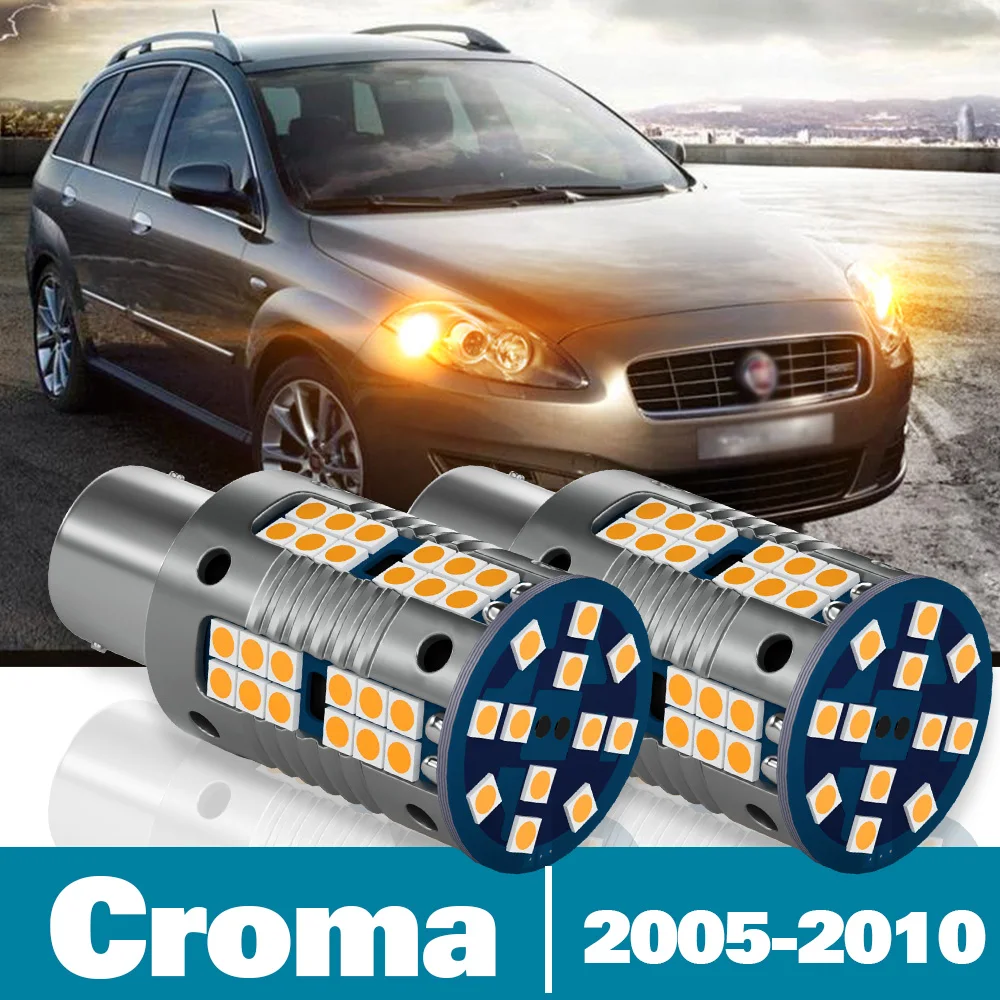 

2pcs LED Turn Signal Light For Fiat Croma Accessories 2005 2006 2007 2008 2009 2010