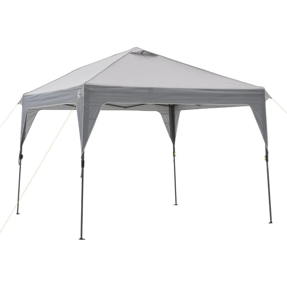 

10 FT x 10 FT Instant Pop Up Canopy Tent | Portable Straight Leg Outdoor Gazebo Shelter