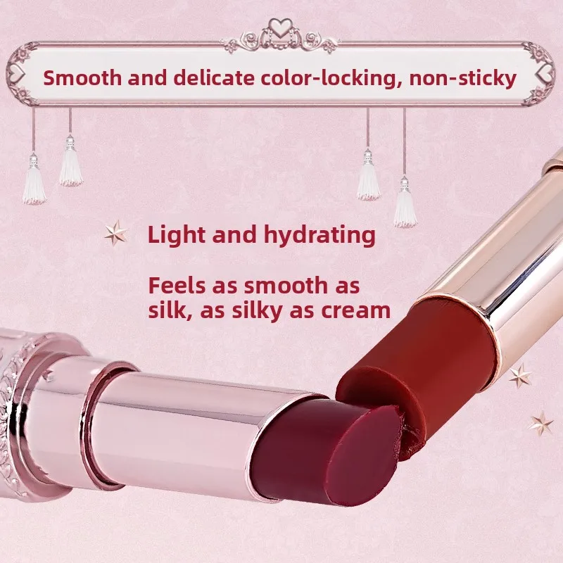 ملمع شفاه كريستالي شفاف من كولور روز، مرآة خفيفة مائية، تشبع منخفض، سلسلة أحمر شفاه عارية الألوان #4