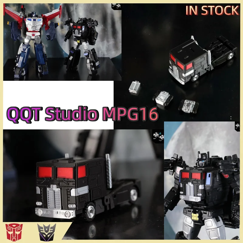 

【IN STOCK】 Original Product QQT Studio MPG16 Nuclear Black OP Front Cab & Chest Upgrade Kit