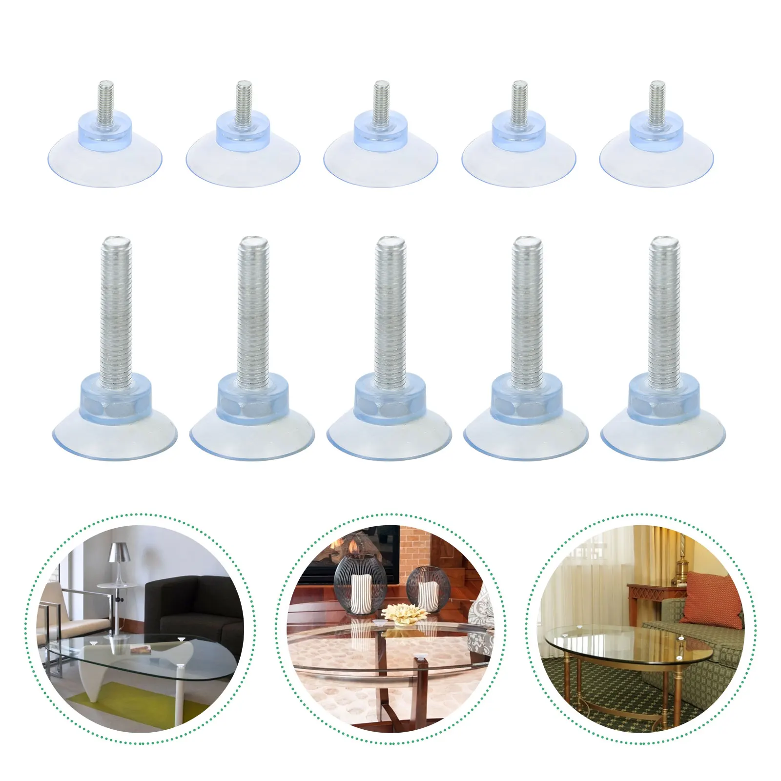 

32Pcs Furniture Foot Levelers Adjustable Premium Pads Anti Scratch Noise Reduction Furniture Support Easy Install