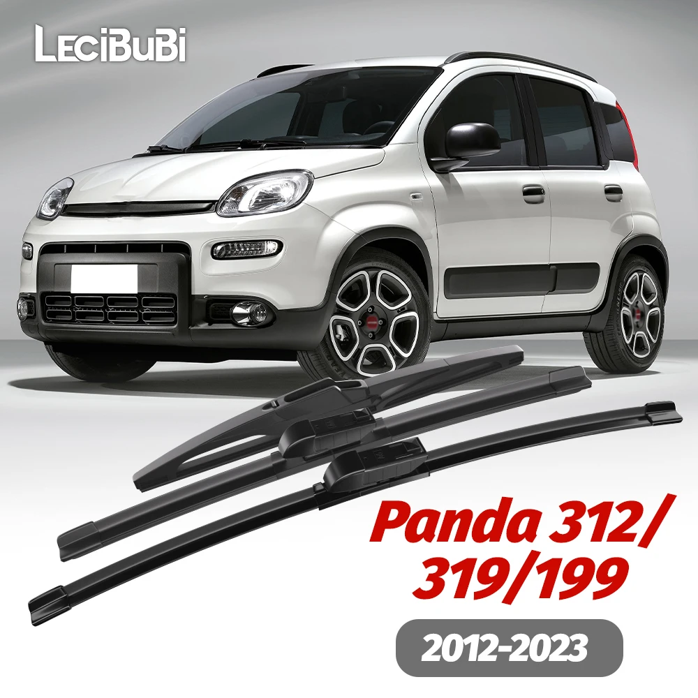 

1 комплект передних и задних щеток стеклоочистителя, дворники для Fiat Panda 312 319 199 2012-2023 2013 2014 2015 2016 2017