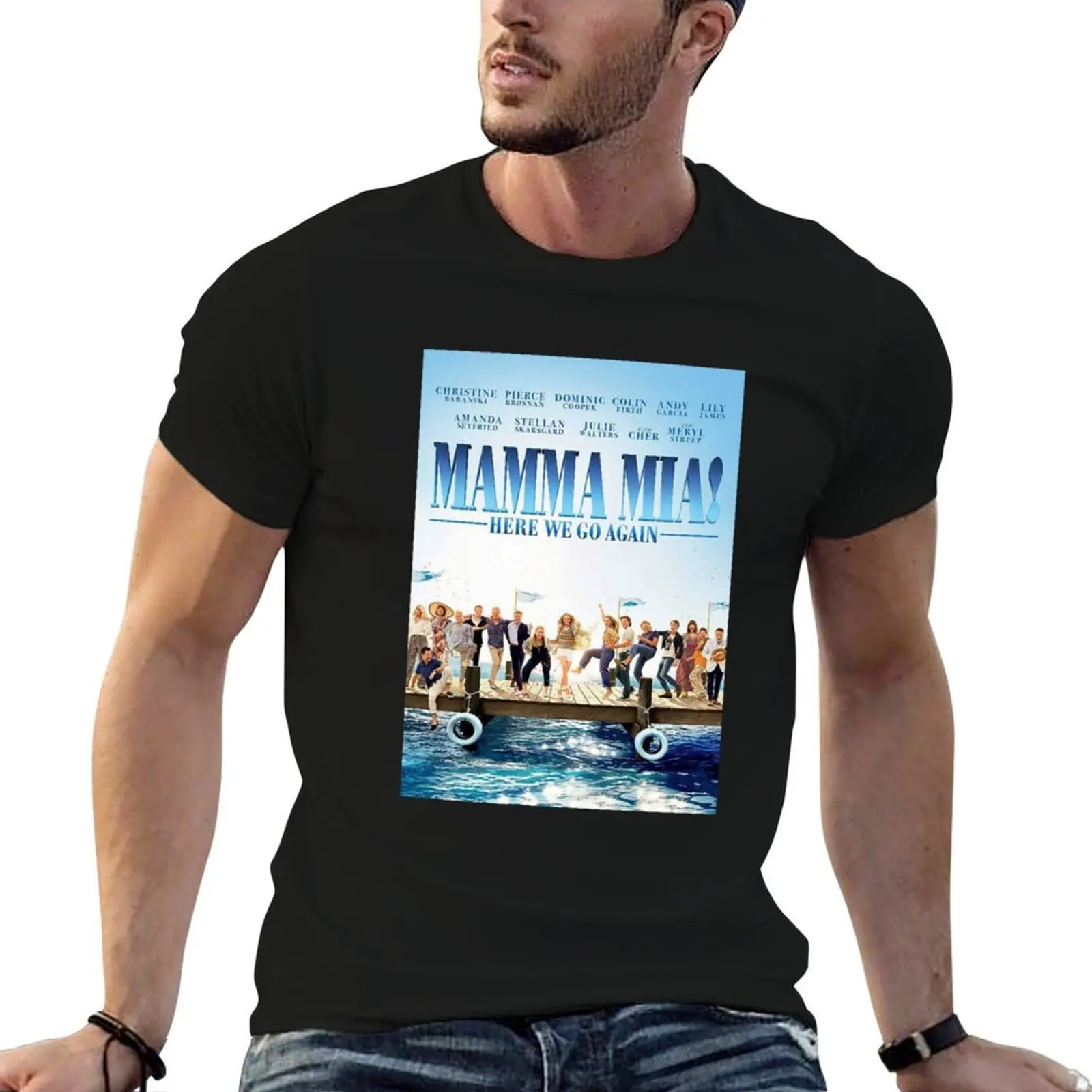 mamma mia T-Shirt man t shirt luxury t shirt personalised T-Shirt