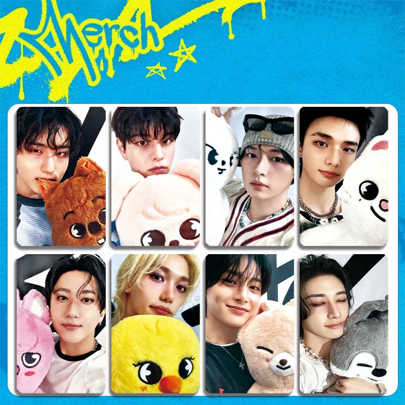 KPOP SKZOO DominATE Celebratote Special Gift 8PCS Stray Kids Card