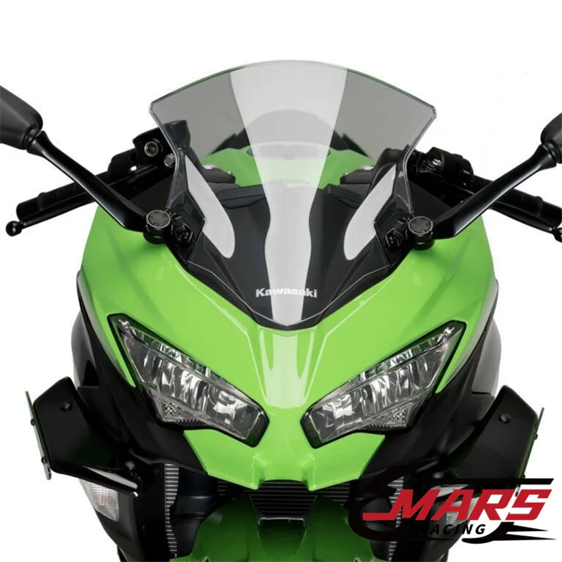 for KAWASAKI new NINJA400 2018-2022 2023 2024 accessories Motorcycle Front Light Cowl Side Winglet Wind Fin Spoiler Trim Cover