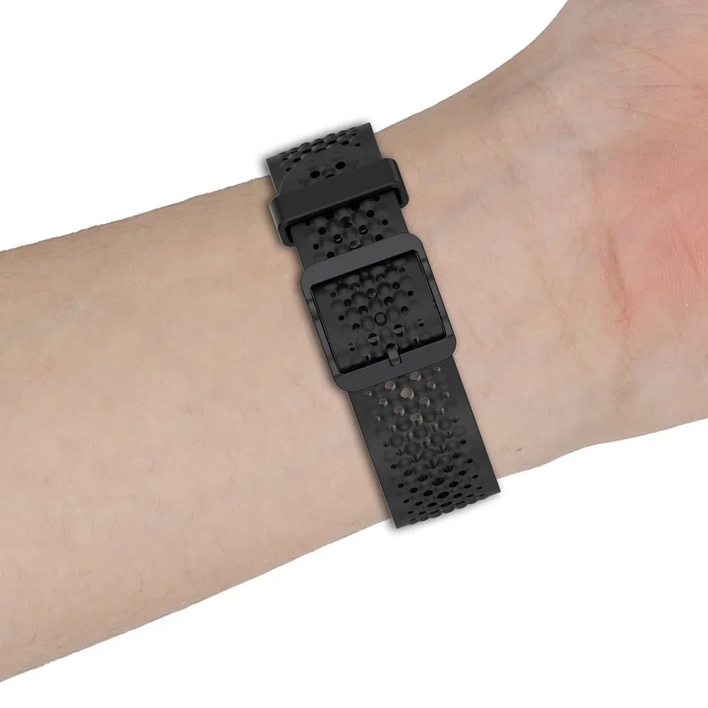 تنفس الفرقة 22 مللي متر ل Garmin Forerunner 570 265 Venu 3 سيليكون الرياضة أساور ل Amazfit هواوي سامسونج غالاكسي حزام ساعة اليد