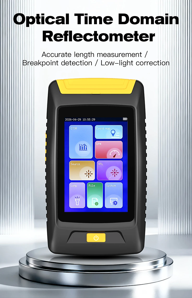 KP100 OTDR Optical Fiber Breakpoint Loss Testing Tool Optical Time Domain Reflec