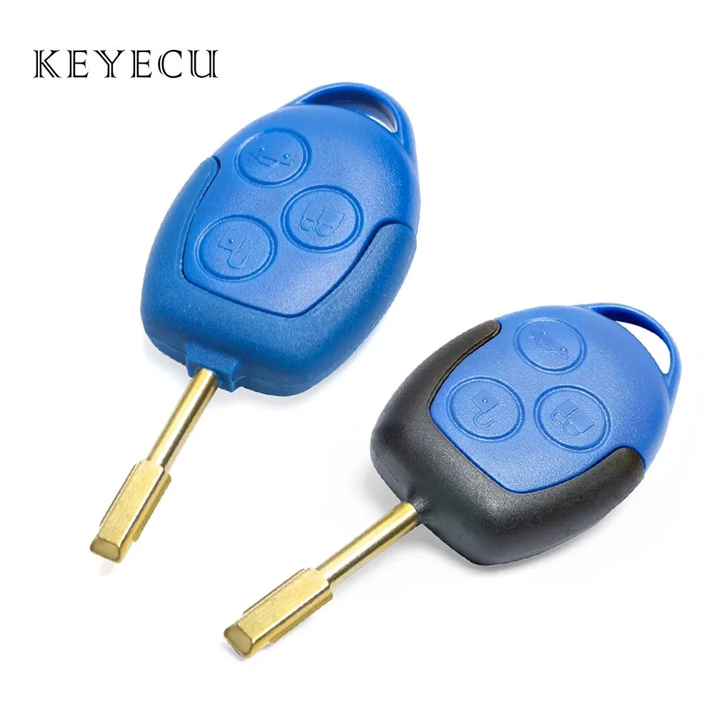 

6C1T15K601AG 433MHz 4D63 Chip for Ford Transit WM VM 2006 2007 2008 2009 2010 2011 2012 2013 2014 Remote Key Fob 3 Button