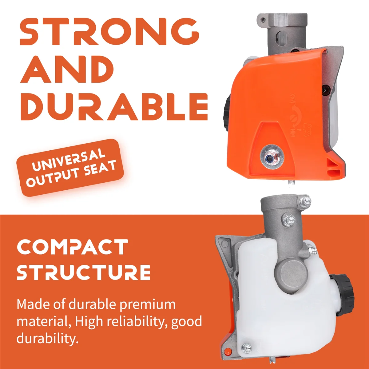 BAAQ Practical Tree Chainsaw for Head 26mm Spline Pole Saw Tree Cutter Chainsaw Gear for 26 Tubes 9 Teeth