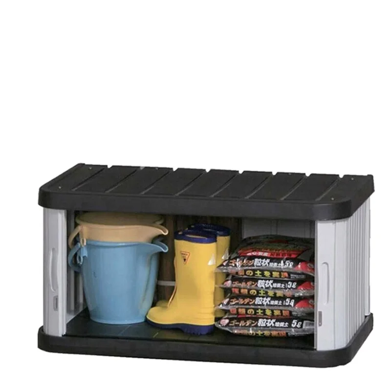 

Storage Cabinet Rainproof Outdoor Locker Outdoor Garage Tool Cabinet Balcony Cabinet Sunscreen Simple