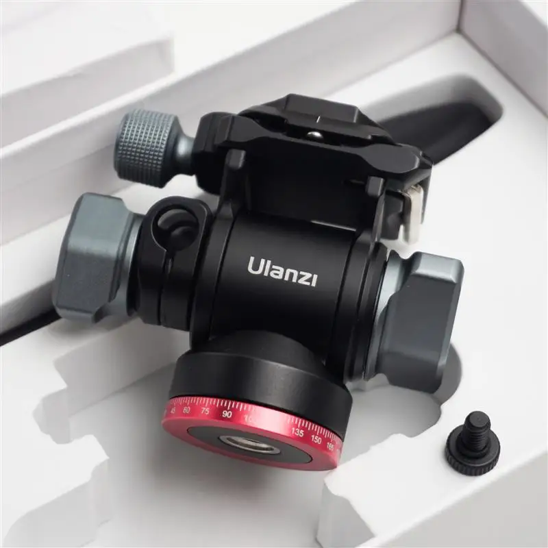 Ulanzi U-190 Panoramic Tripod Head Hydraulic Fluid Video Damping Head For Tripod Monopod Camera Holder Stand Mobile SLR DSLR