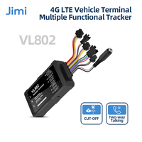 Jimi VL802 4G GPS Tracker With Real-time Tracking Remote Cut Off Via APP Web Multiple Alerts Car Trackers For Vehicles Truck