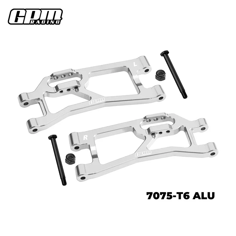Bracciones de suspensión inferiores traseros de aluminio GPM 7075 para TRAXXAS Mini XRT VXL 3S 10727