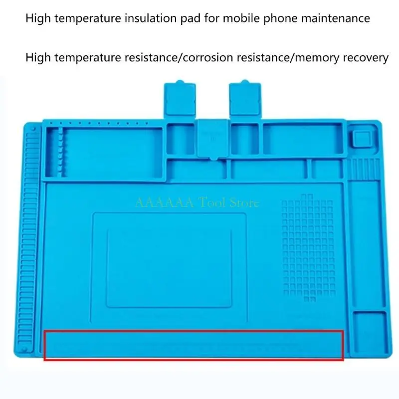 A2BE Heat Insulation Silicone Pad Desk Mat Maintenance Platform For BGA Soldering