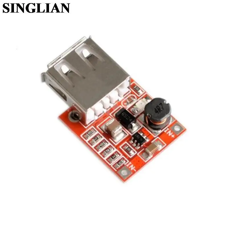 DC-DC Boost Step-up Module 3V Up 5V 1A Boost Board With USB Interface Circuit MP3 MP4 Cell Phone High Efficiency 96%