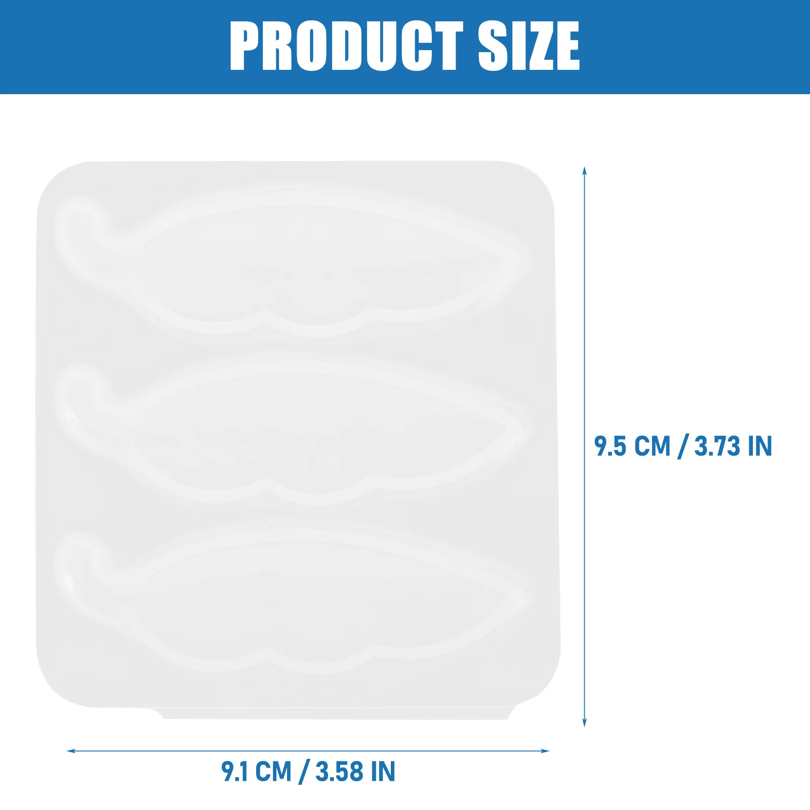 

2Pcs Silicone Hairpin Molds Flexible Reusable DIY Resin Casting Mold Leaf Charms Hair Clip Craft Supplies Resin Hair Clip Mold