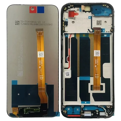 6.75''Original For Oppo A6 4G LCD CPH2817 LCD Display Touch Screen Digitizer For OPPO A6 5G CPH2831, PLT120 LCD Replacement