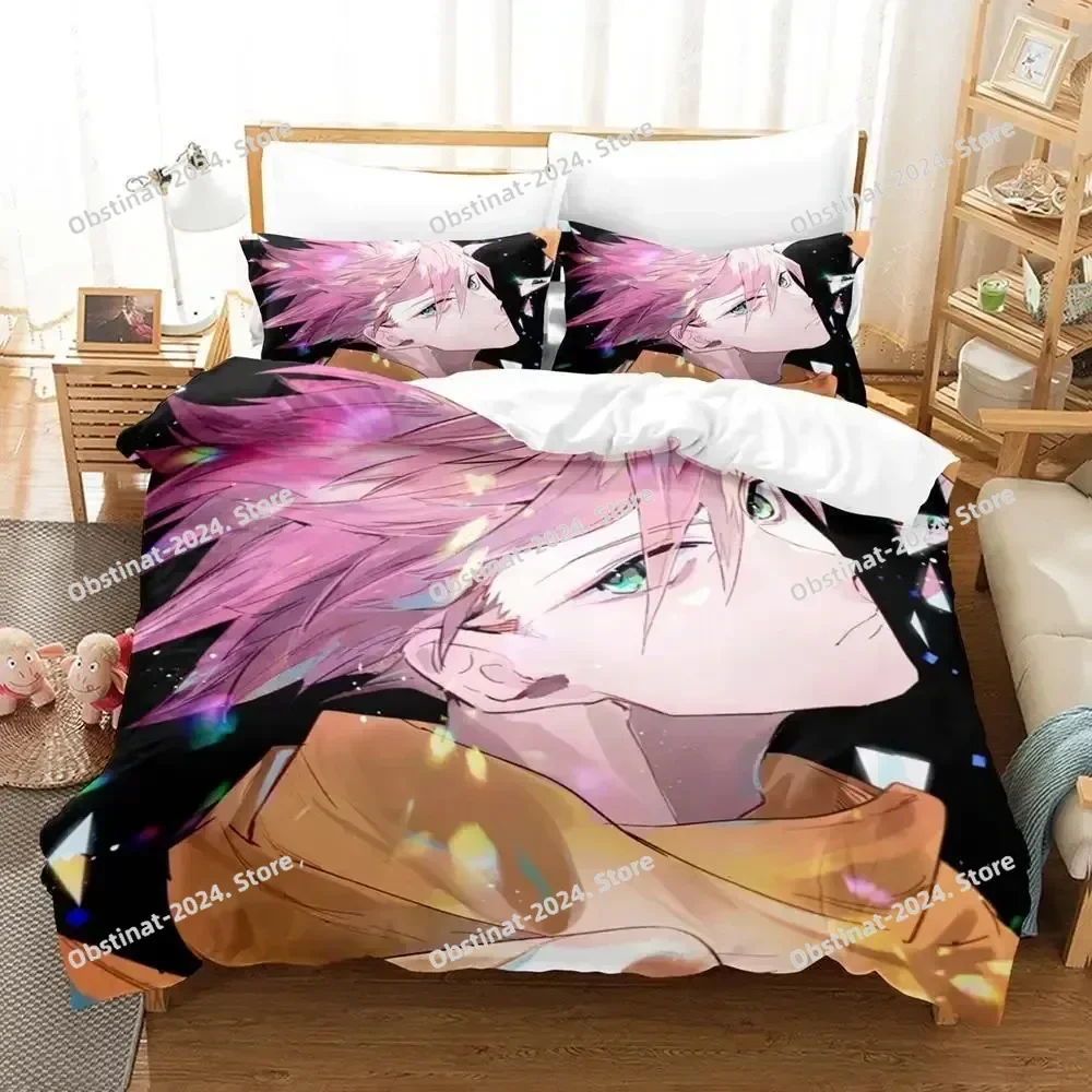 

Комплект постельного белья 3d Anime ID INVADED, односпальный комплект постельного белья с принтом и наволочкой, пододеяльник, односпальный, двойной, Queen Super King Size