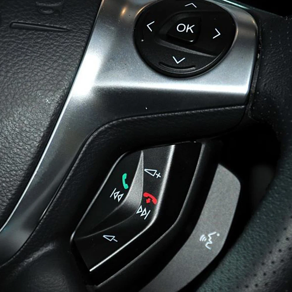 

Car Accessories For Ford Focus 3 2012 2013 2014 Kuga 2012 2013 2014 2015 With Backlight Steering Wheel Button Control Switch