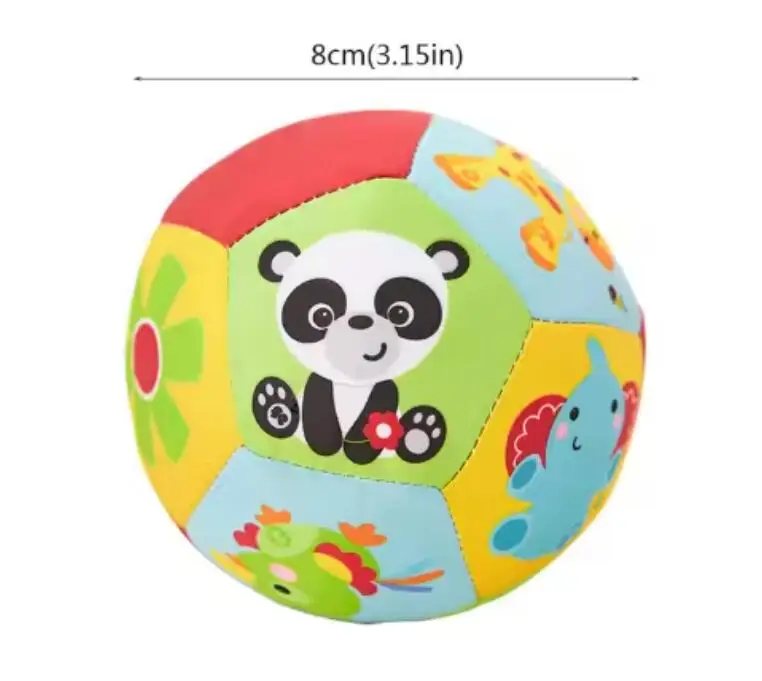 Soothe Baby Balls Rattle Comforter Toy Activity Baby Crawling Toys 6 12 Months Soft Hand Grasp Ball Educational Sensory Toys