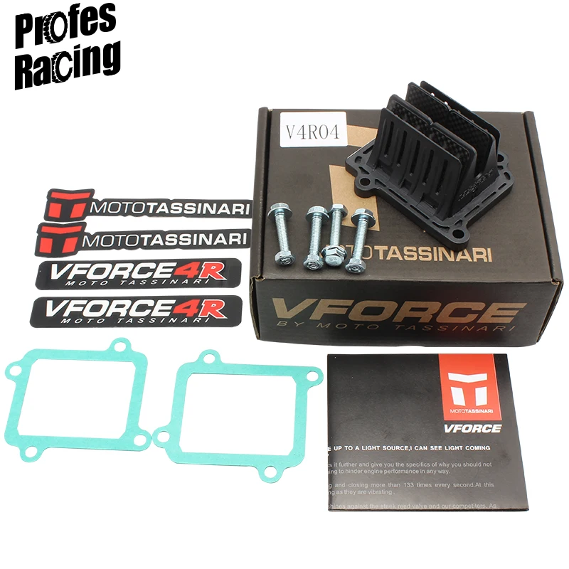 V4R04 For Yamaha YFZ350 YFZ 350 Banshee 350 RX135 RXZ135 YZ125 DT175 RD350 RD Motorcycle V-Force 3 Reed Valve System Kit