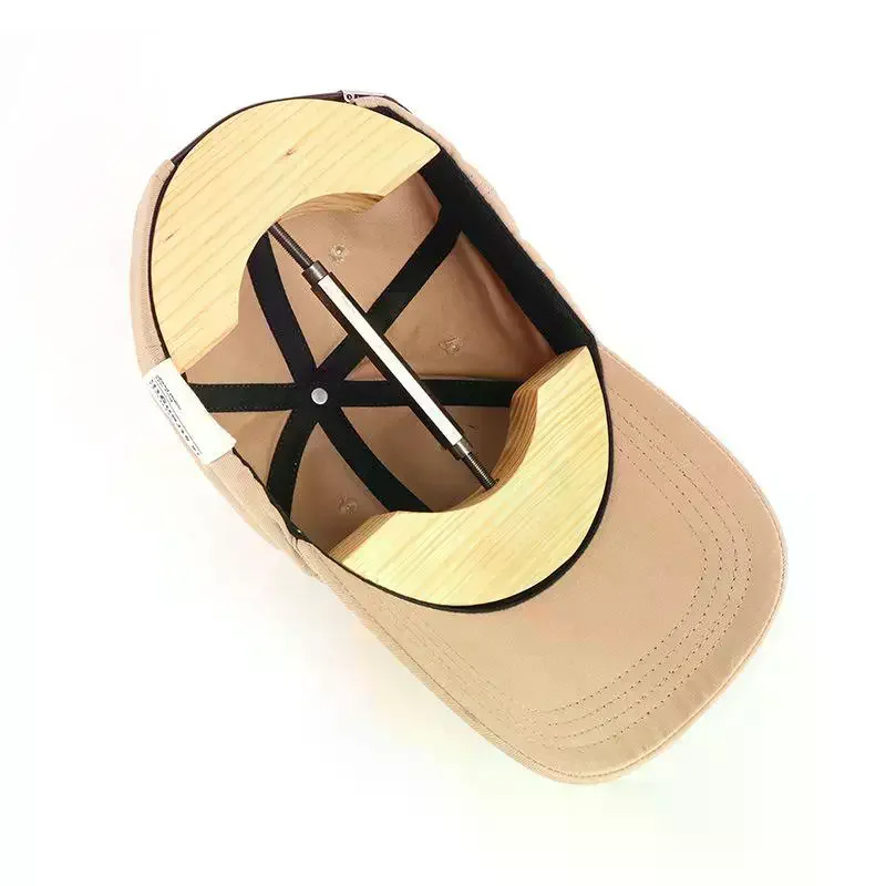 suporte-ajustavel-de-madeira-para-chapeus-mantenedor-de-formato-premium-para-fedora-cowboy-e-bones-de-beisebol