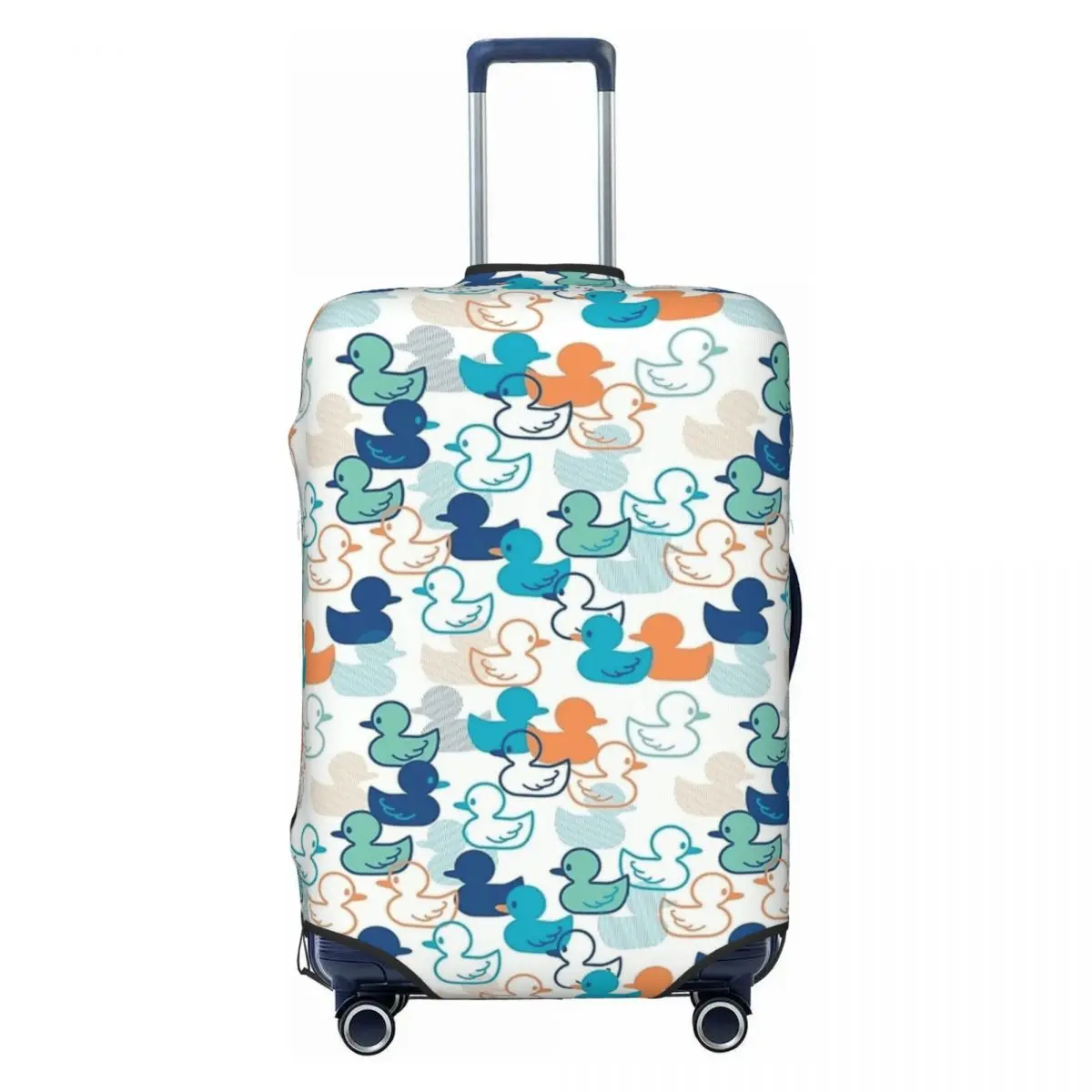 

Чехол для чемодана с рисунком уток, эластичный, для деловых поездок, защитный, для багажа, для отпуска